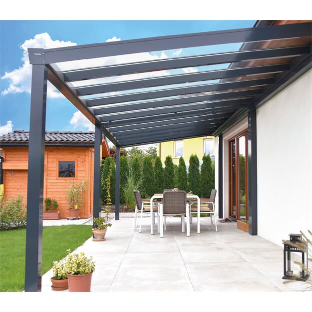 Terrassetak i aluminium